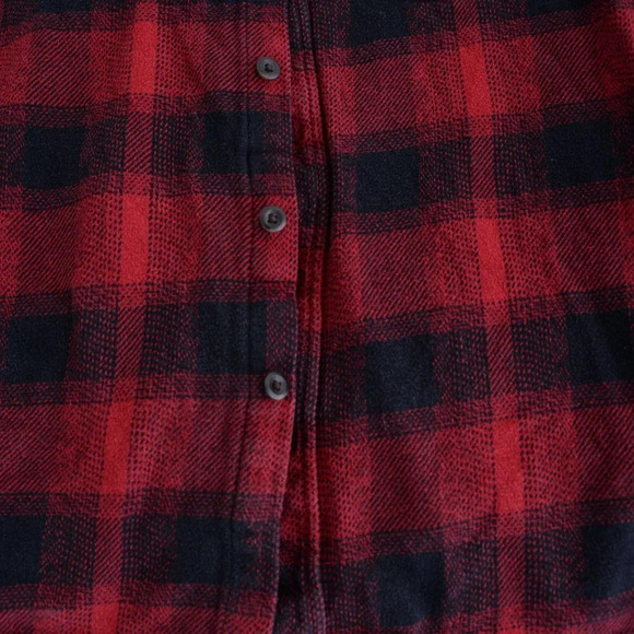 Orvis Red Black Checker Button Up Shirt -  Medium - Picture 7 of 15